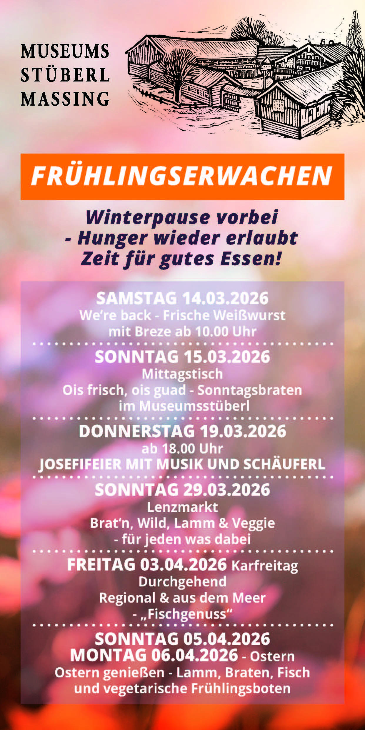 Museumsstüberl Massing   Frühlingserwachen